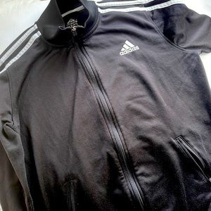 Classic 3-Stripe Adidas training jacket - Boys size M 10/12